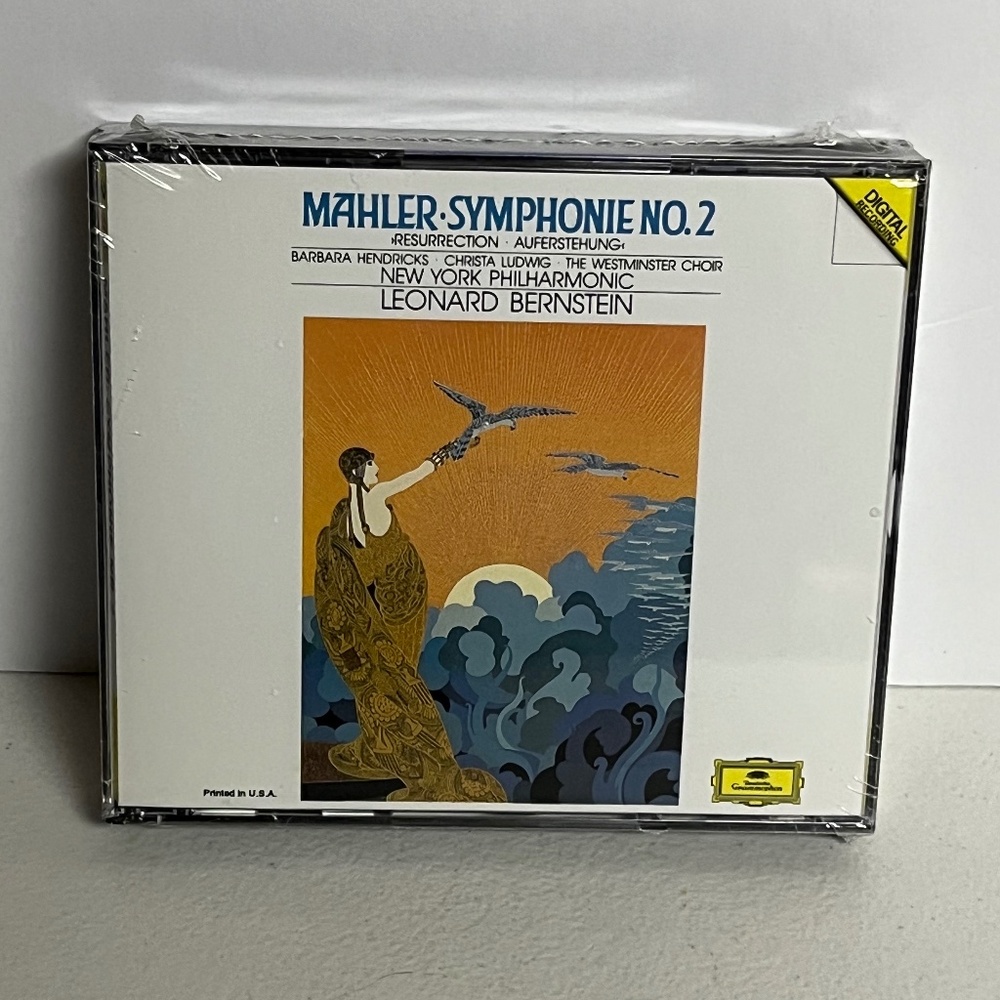 Leonard Bernstein Gustav Mahler: Symphony No. 2 CD Set  Deutsche Grammophon